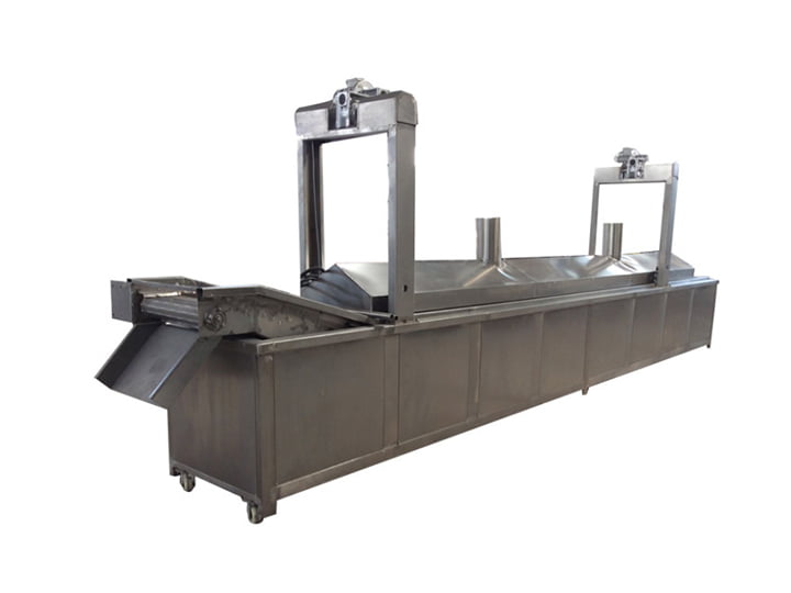 large continuous frying machine for sale