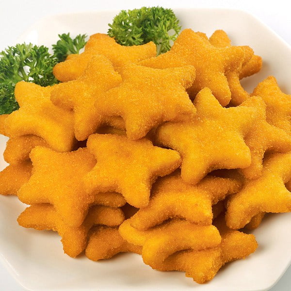 star-shaped meat pies