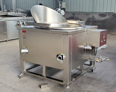 onion ring frying machine for shipping to South Africa