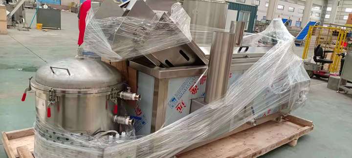 packaging for food frying machine